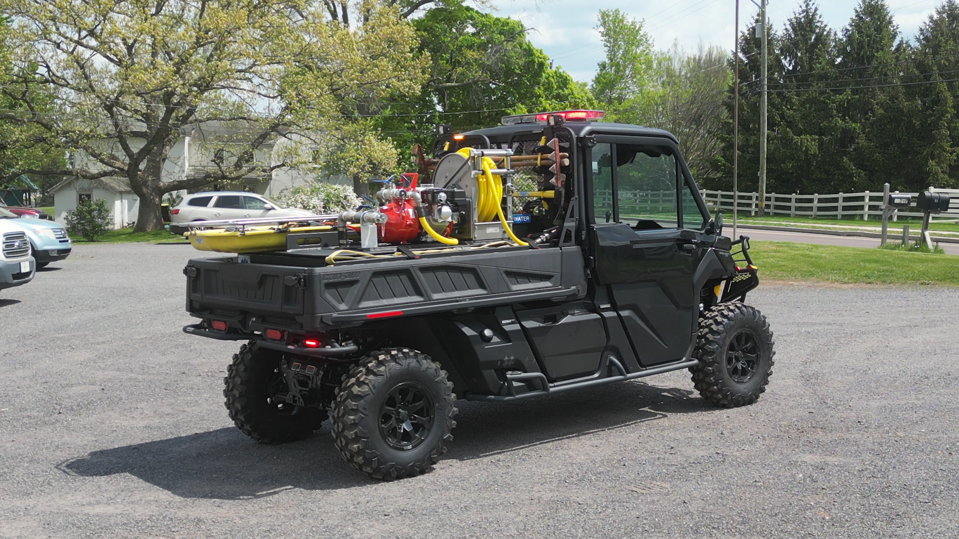 Driver side with pump