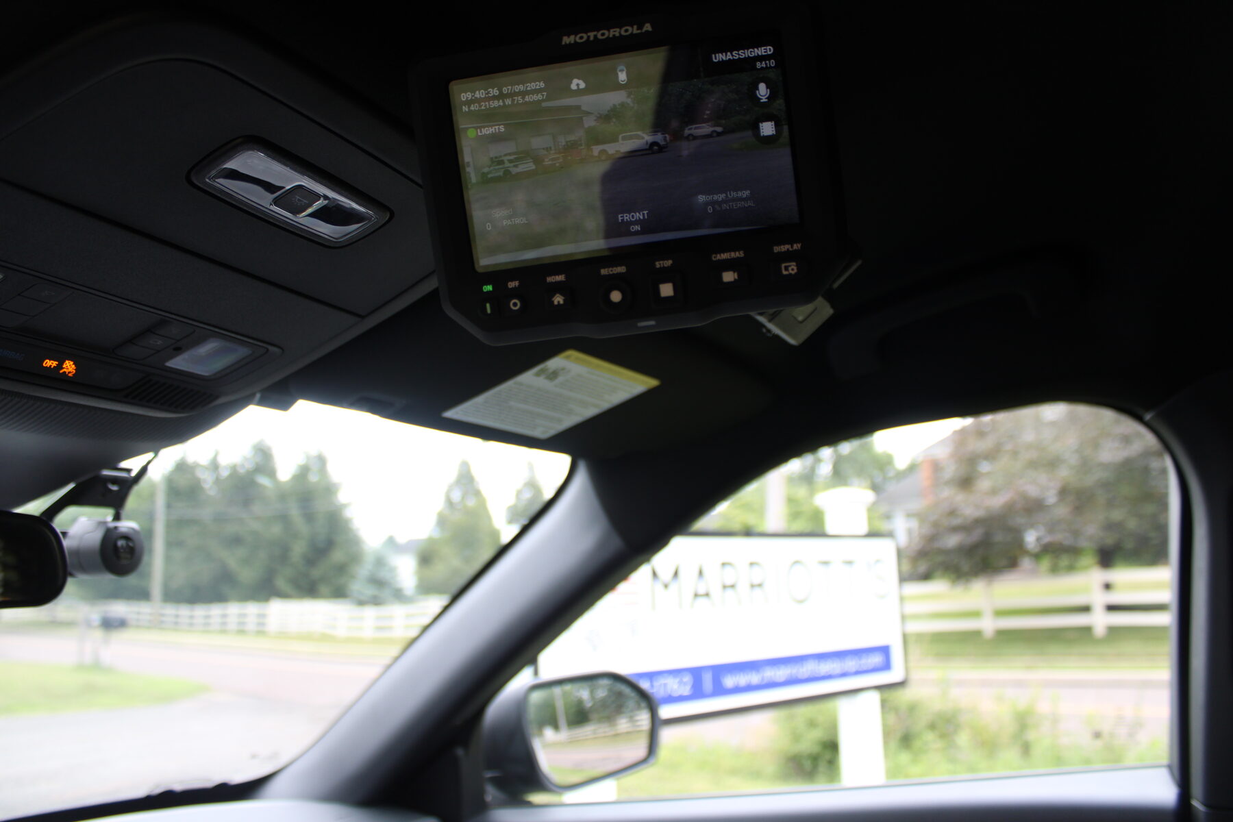Motorola in-car video head unit