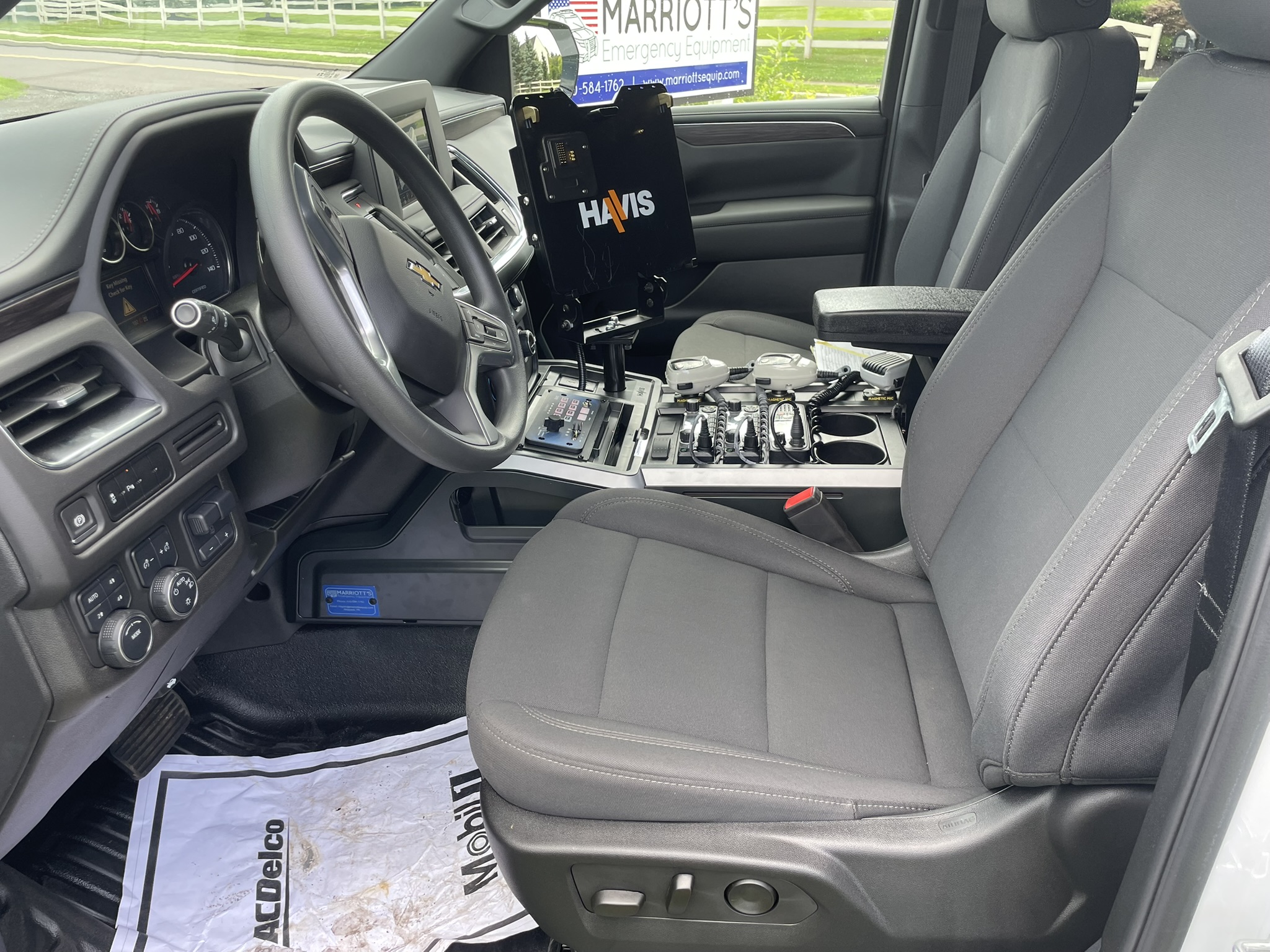 Interior console