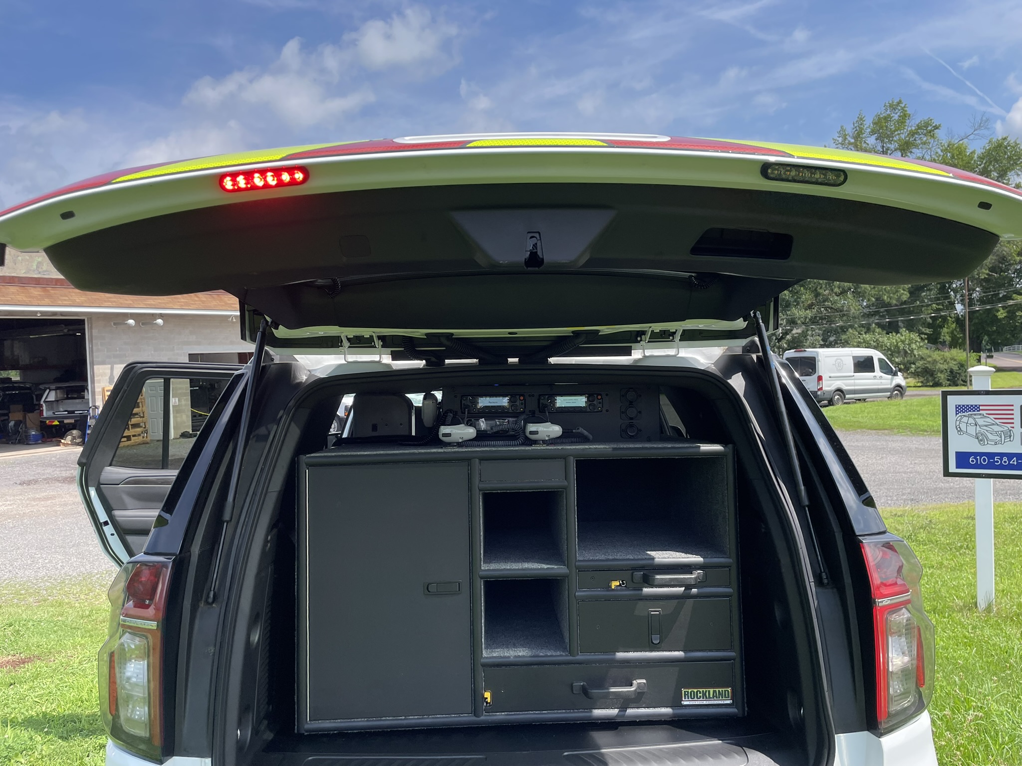 Cargo area open