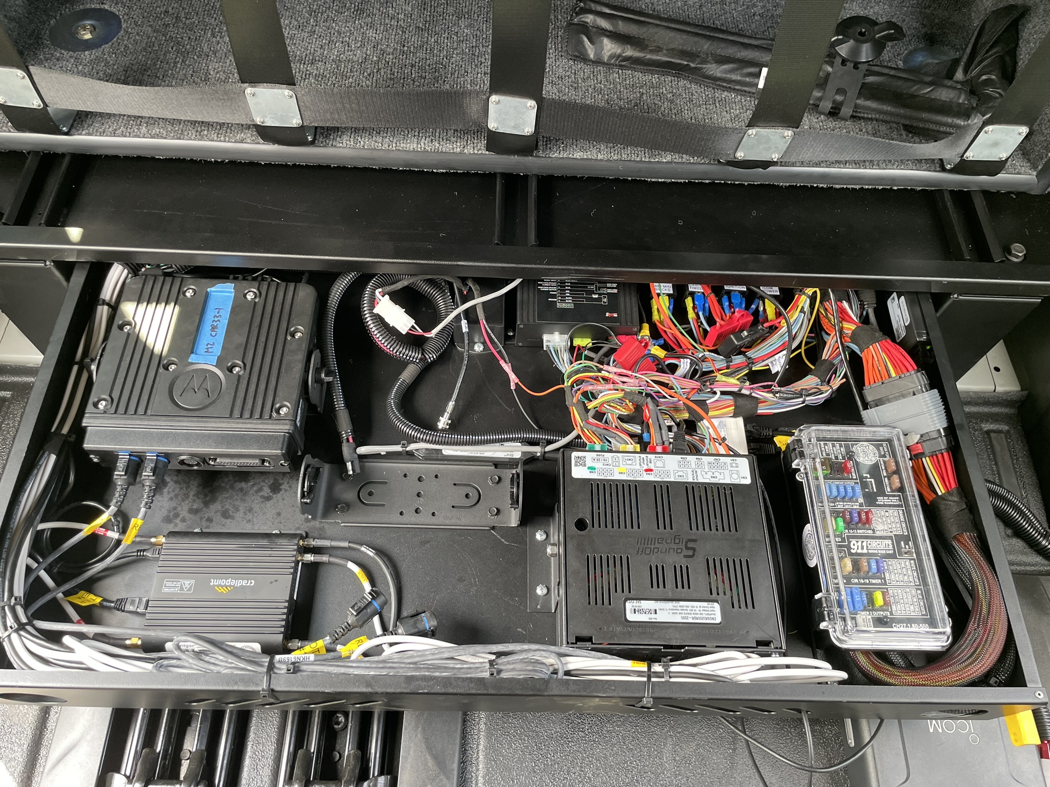 Wiring tray