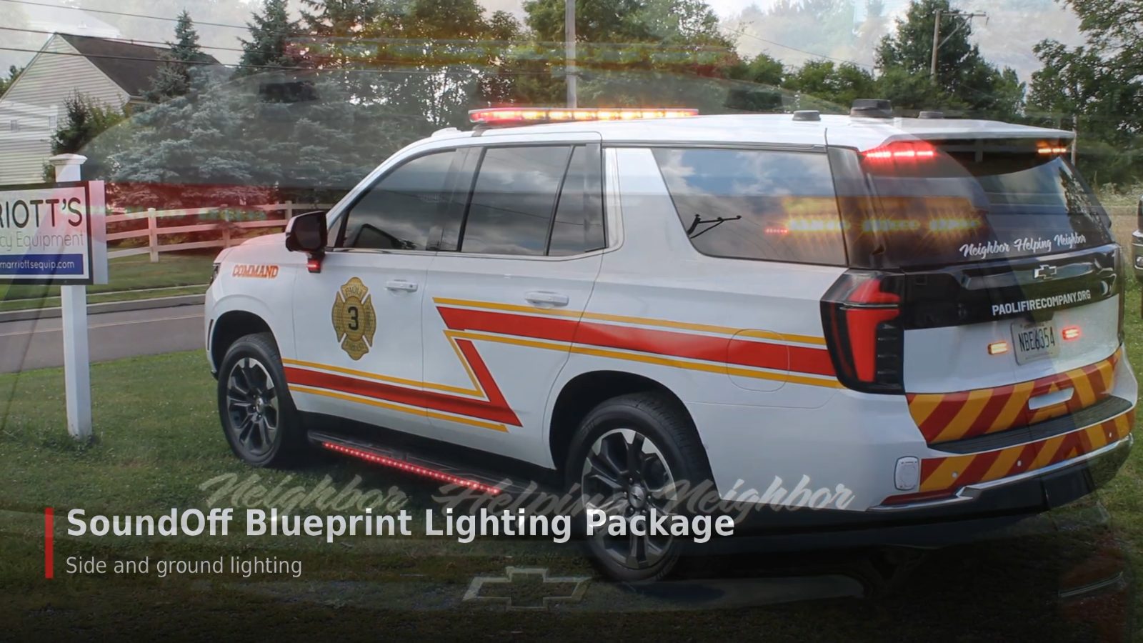 Paoli Fire Company Chevrolet Tahoe