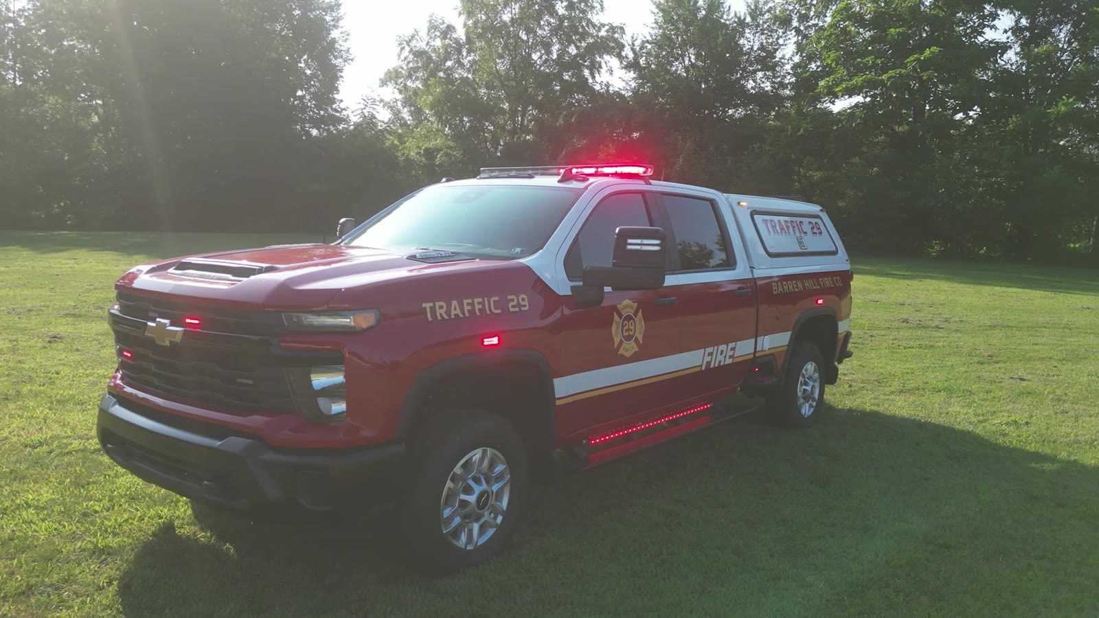 Barren Hill Fire Co. Traffic 29 fire police unit
