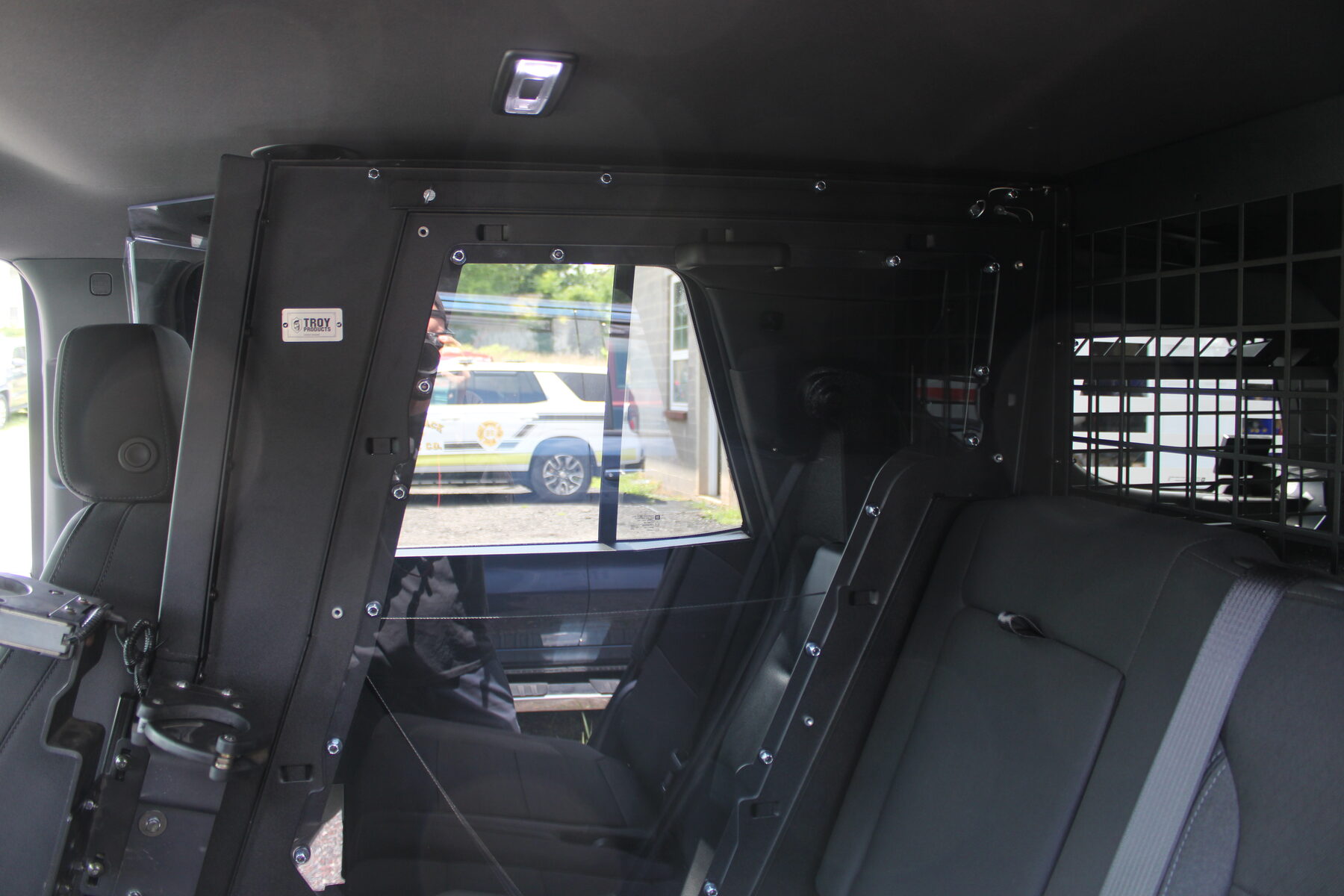Troy Products partition sliding window