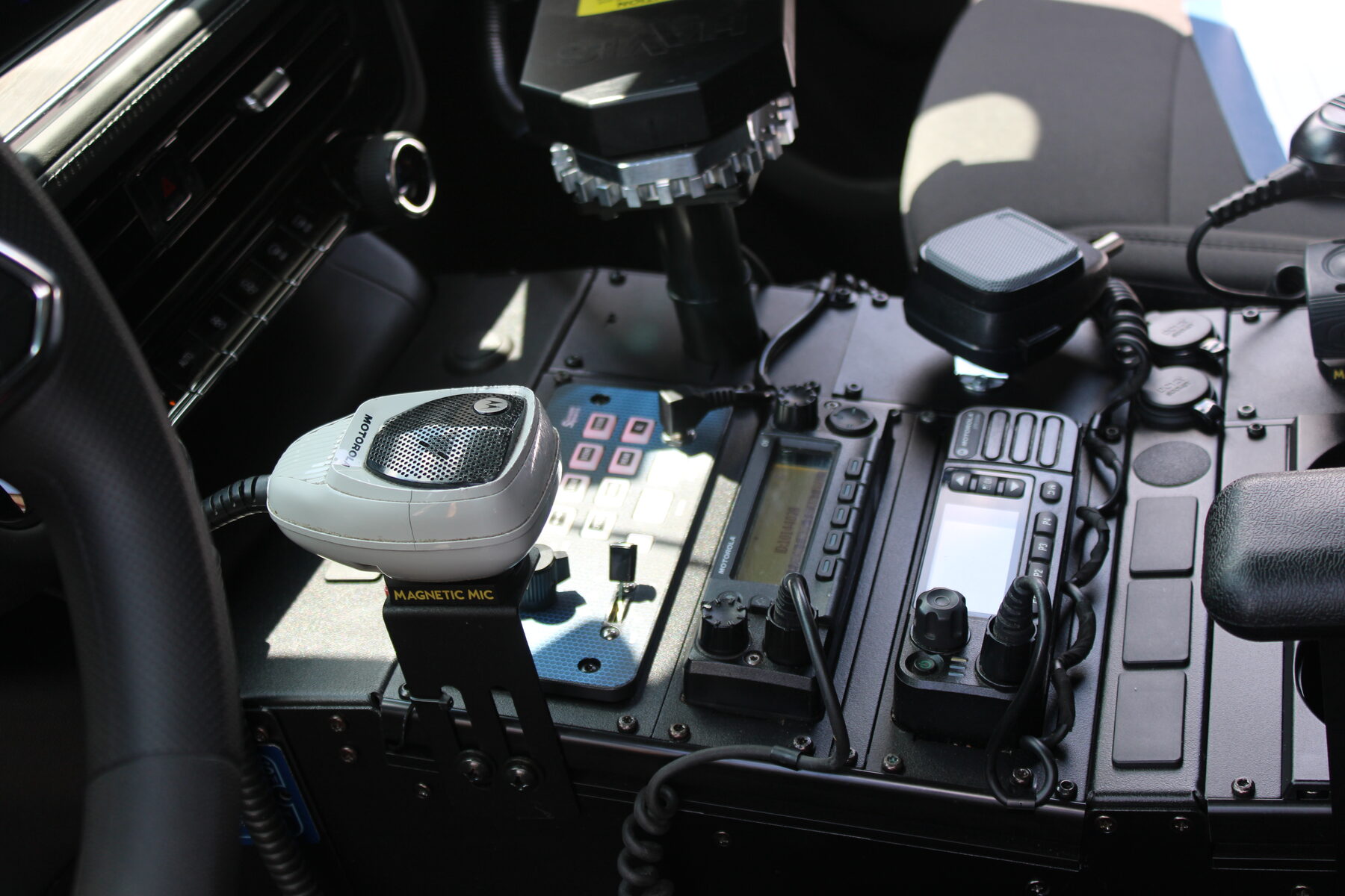 bluePRINT control head and dual Motorola radios