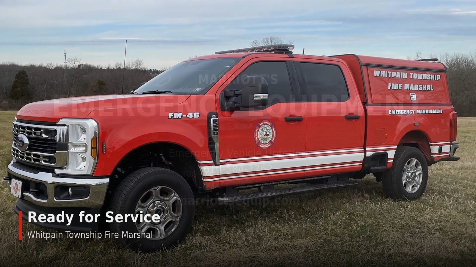 Whitpain Twp. Fire Marshal Ford F-250 Super Duty